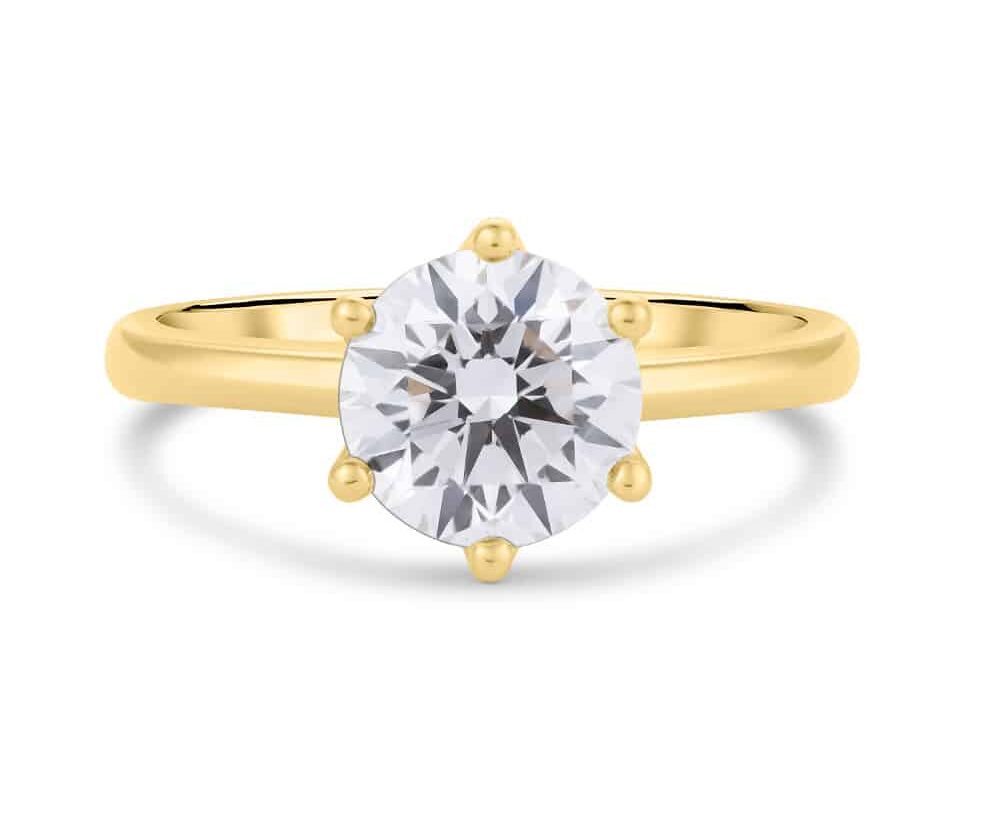 Buy lab grown diamond ring